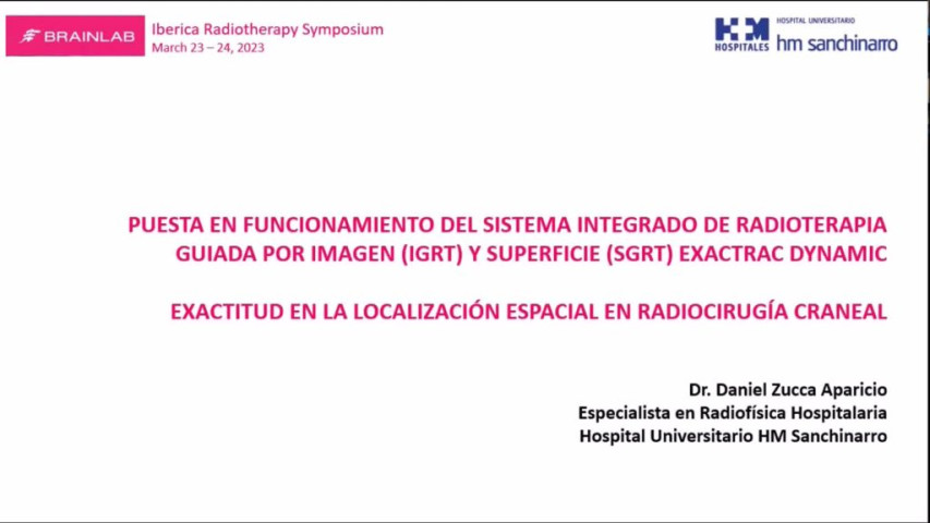 Puesta En Funcionamiento Del Sistema Integrado De Radioterapia Guiada